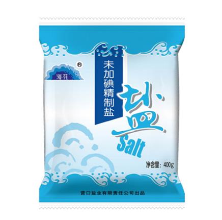 巧购厨房必备盐 海花食用盐袋装400g×3件家庭装使用报告